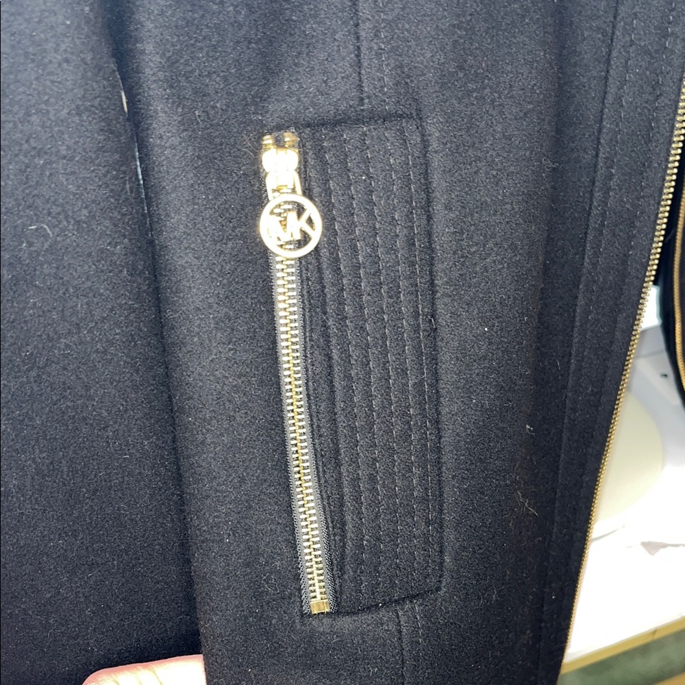 Michael Kors Black Utility Jacket - Picture 7 of 11